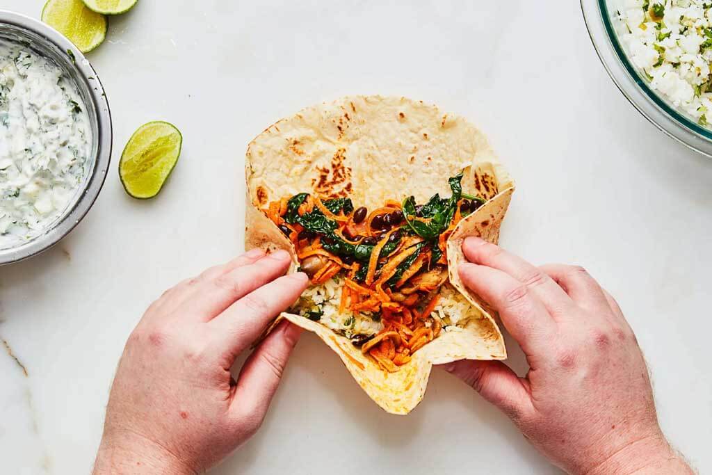 The Best Tortillas For A Burrito Wrap