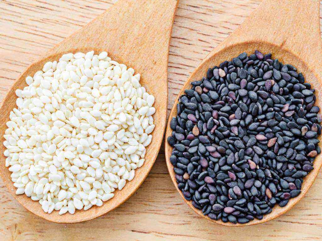 Sesame seeds are a good source of iron