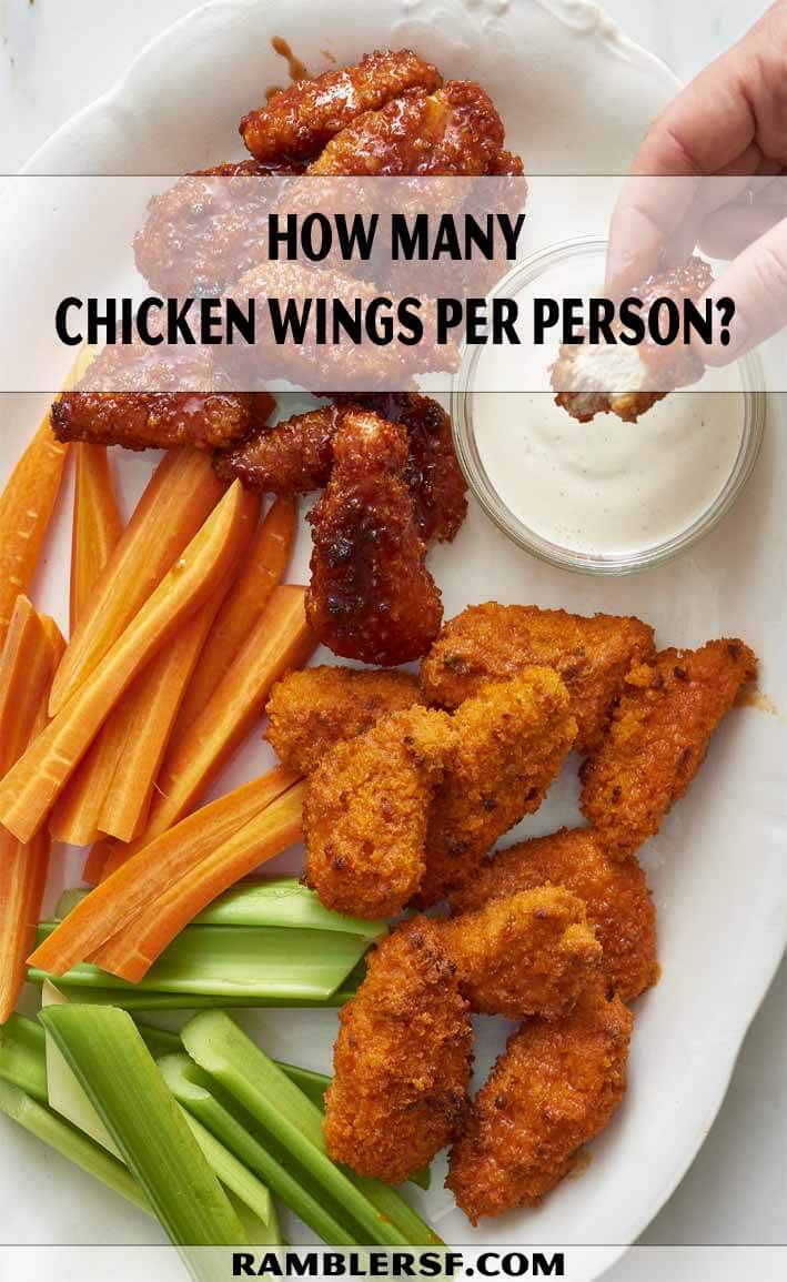 HOW MANY CHICKEN WINGS PER PERSON