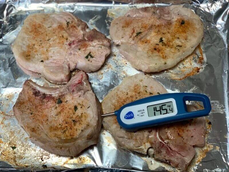 Temperature To Bake Pork Chop