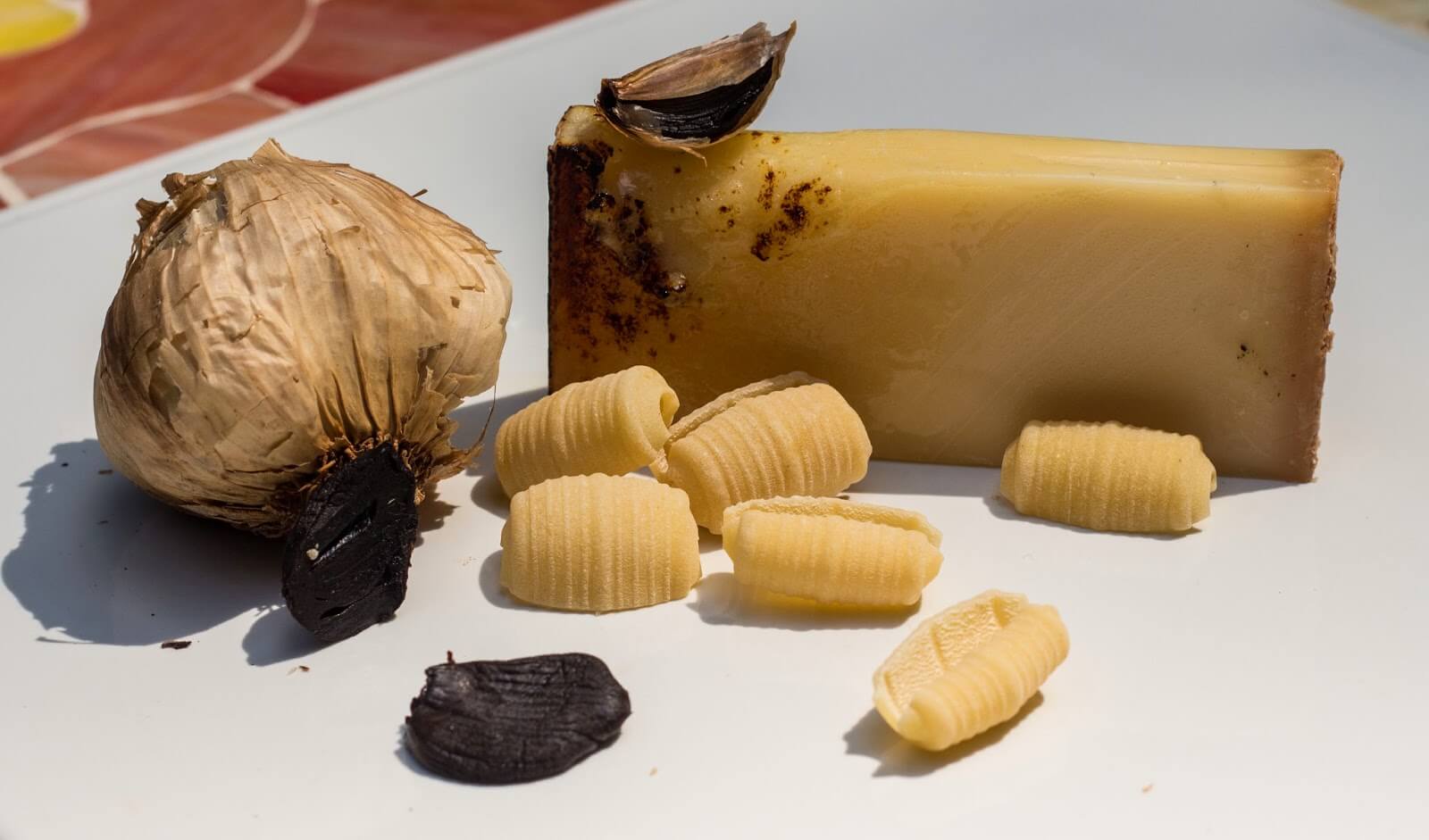 Cheese with Black Garlic