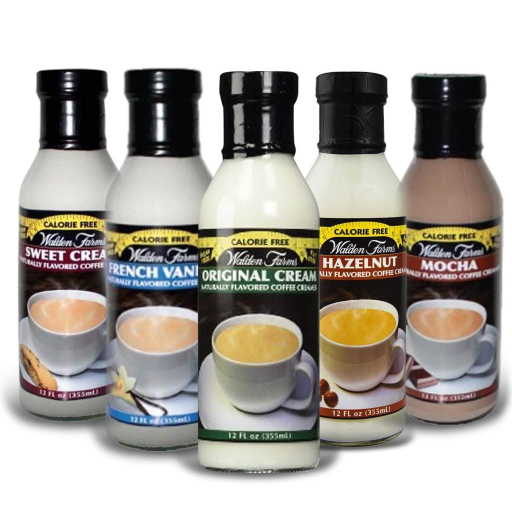 Walden Farms Naturally Flavored Calorie Free Coffee creamers Ramblersf