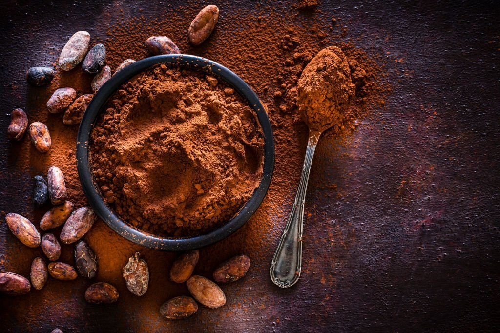 What is cocoa powder made of?