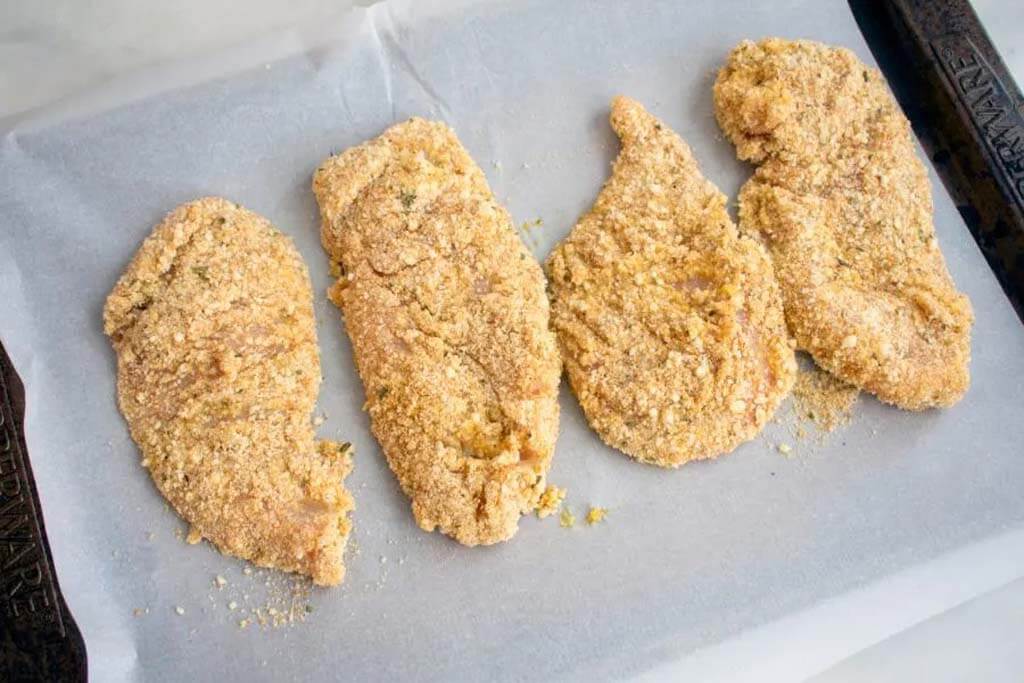 Bread Chicken Without It Falling Apart