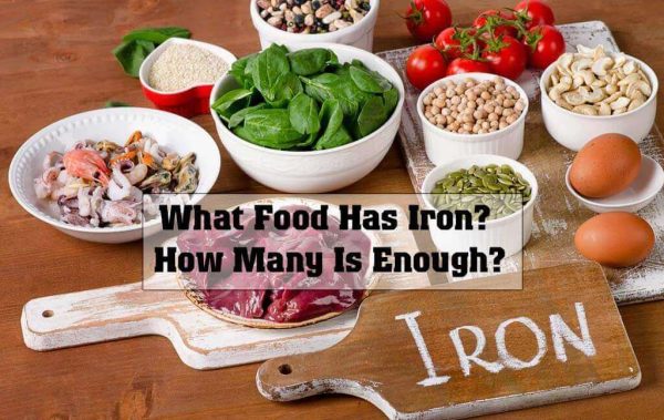 What Food Has Iron 600x379 