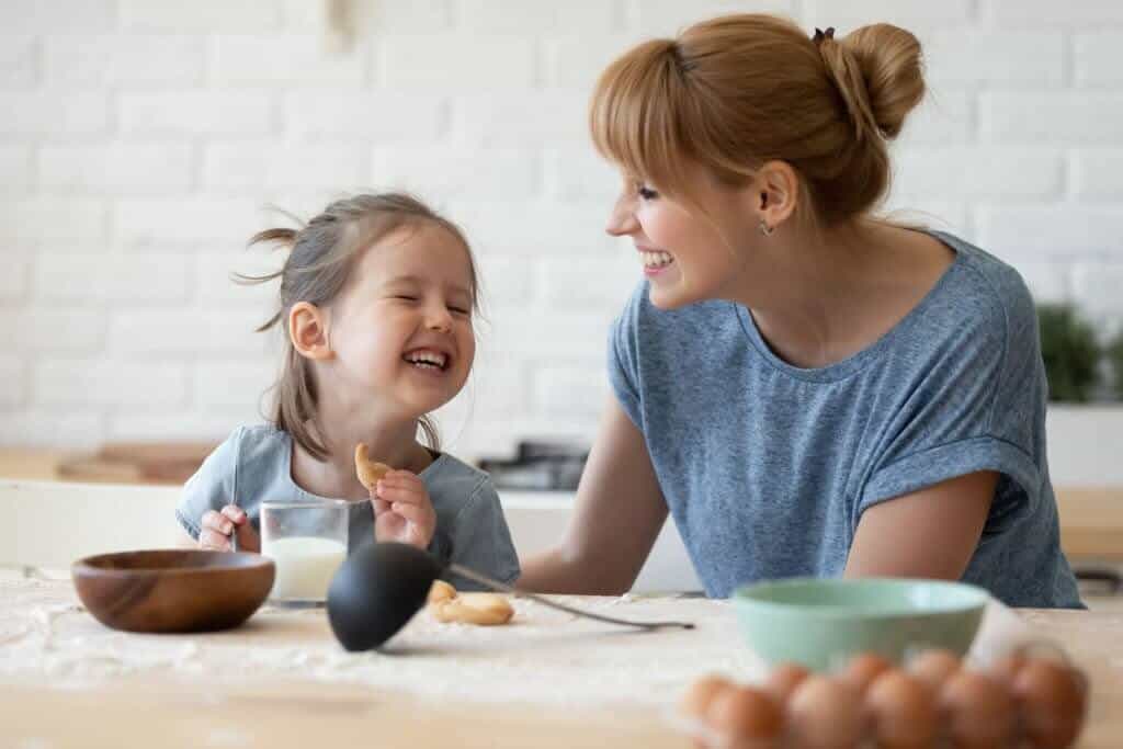 child's milk intake under control