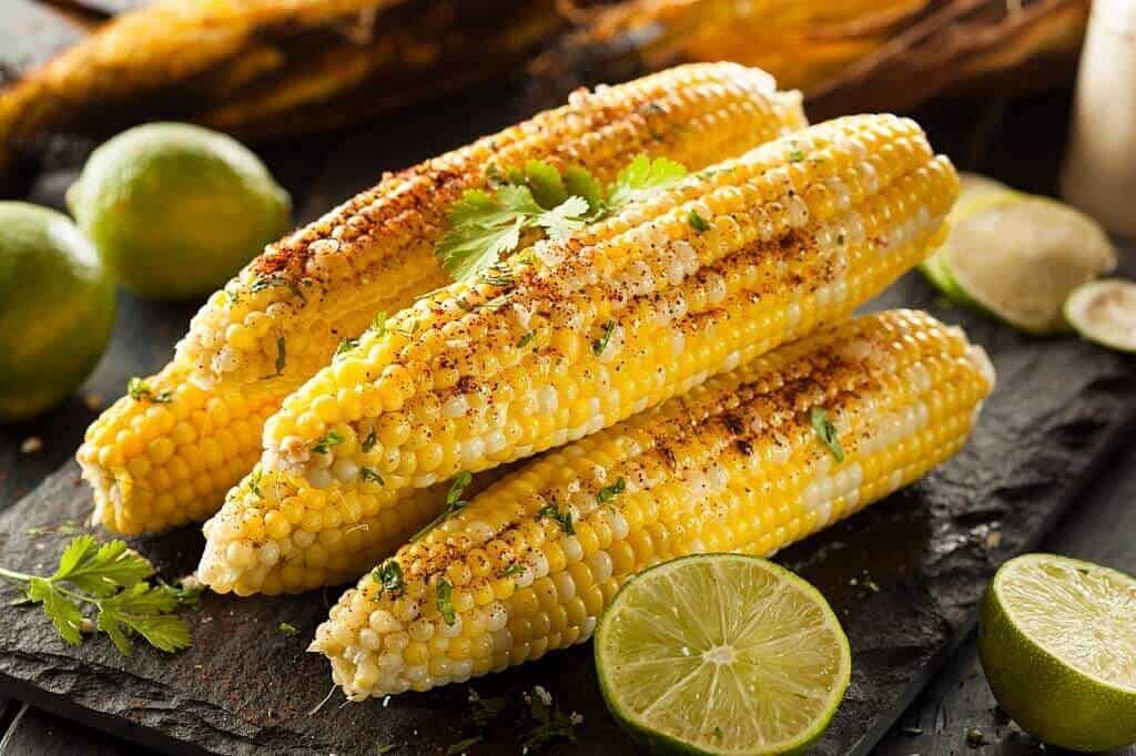 grilled corn