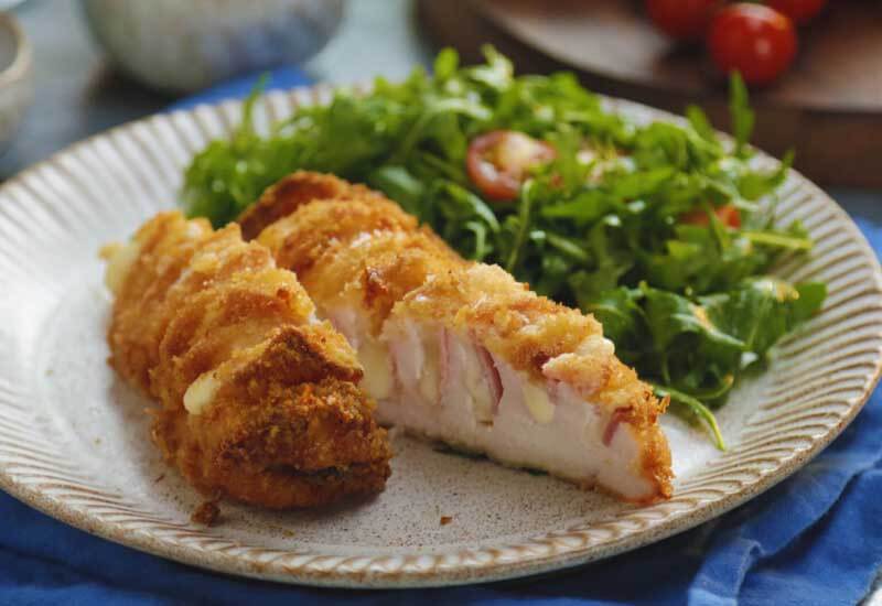 Hasselback Chicken Cordon Bleu