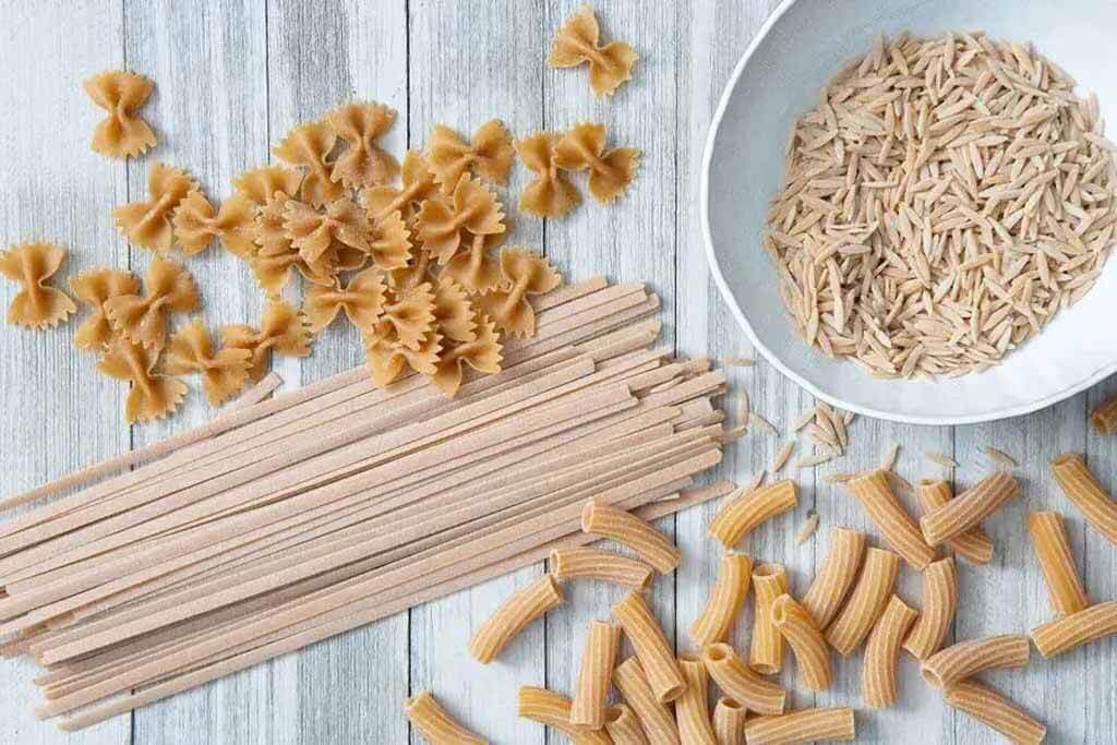 Pasta-dried wholegrain