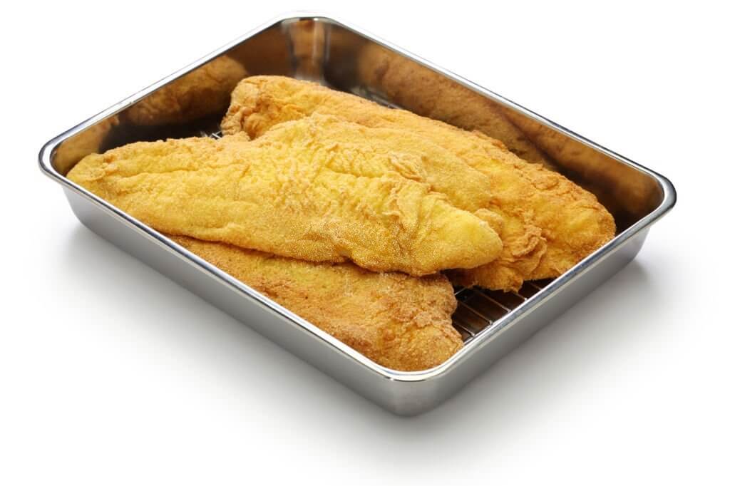 Preparation for baking catfish