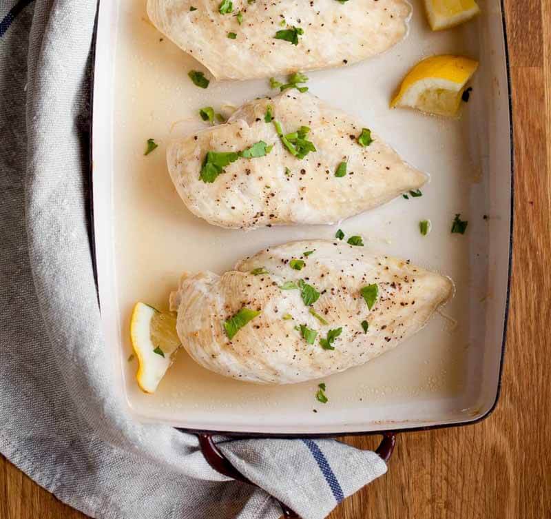 Put Water When Baking Chicken Breasts