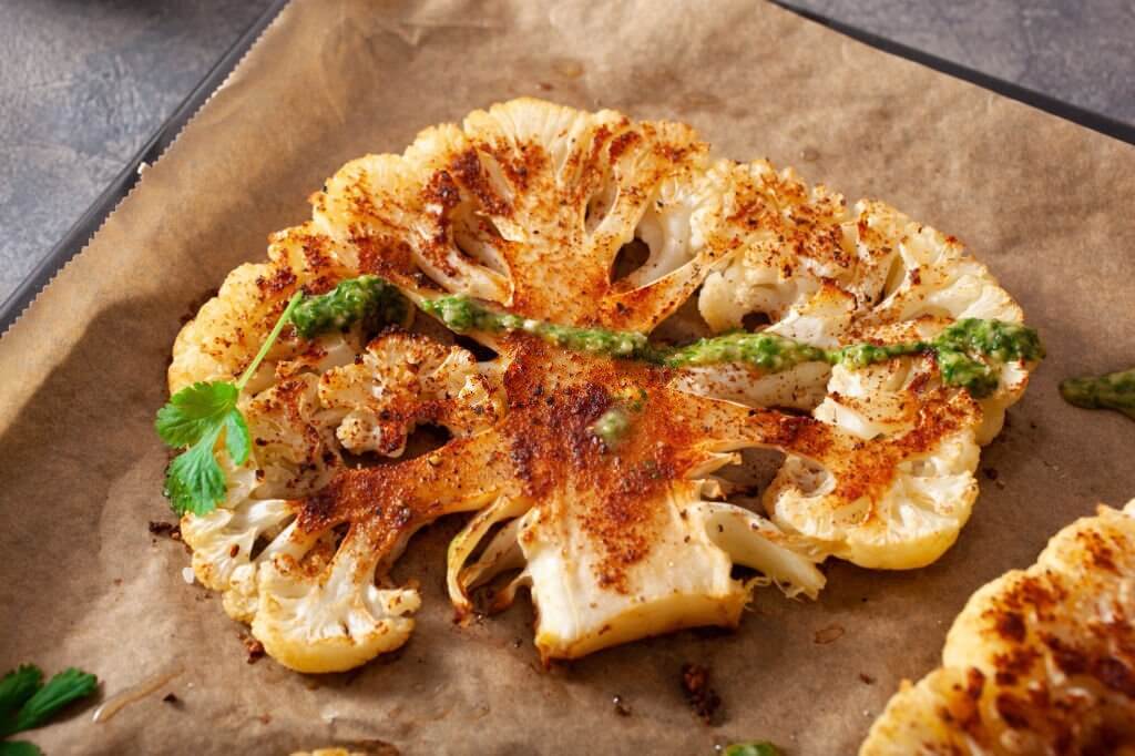 Roasted cauliflower