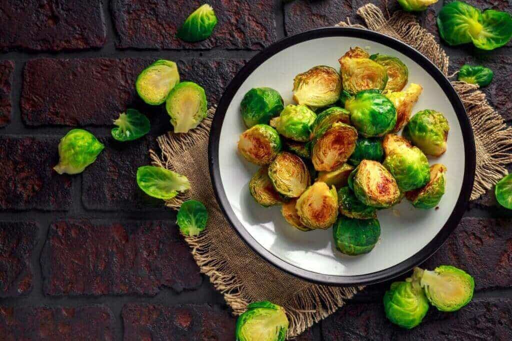 Roasting Brussels sprouts at low heat