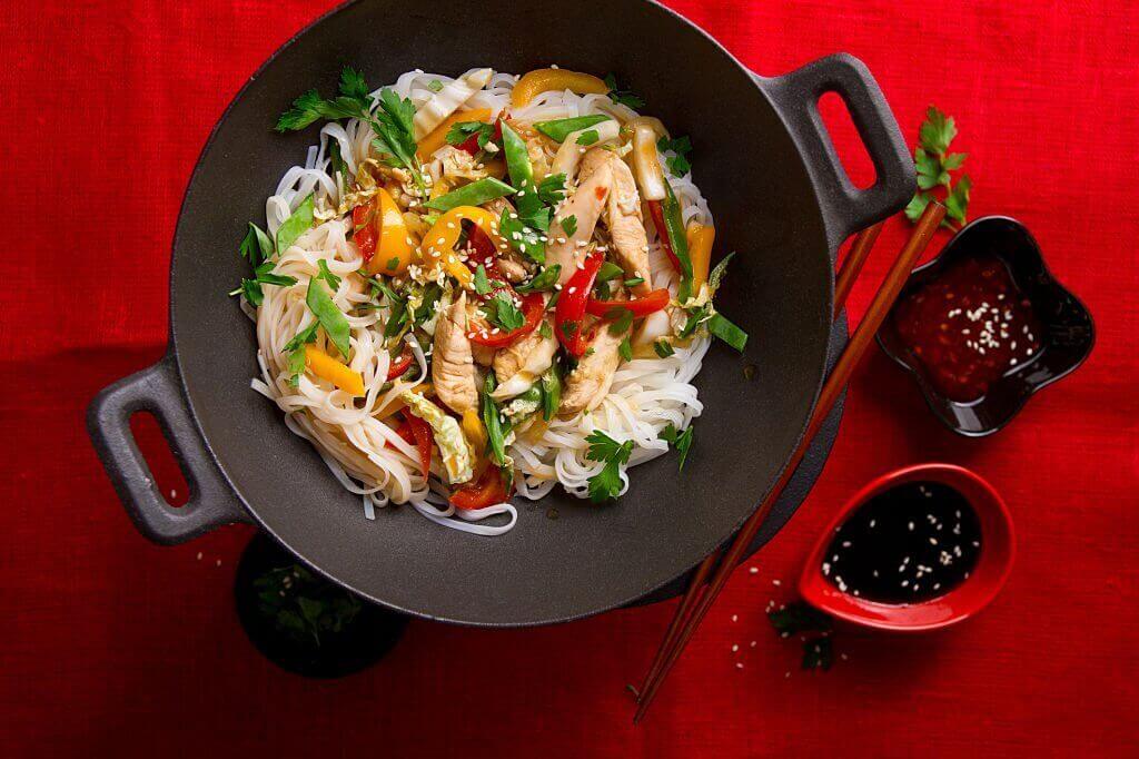 Thai Rice Stir-Fry Noodles