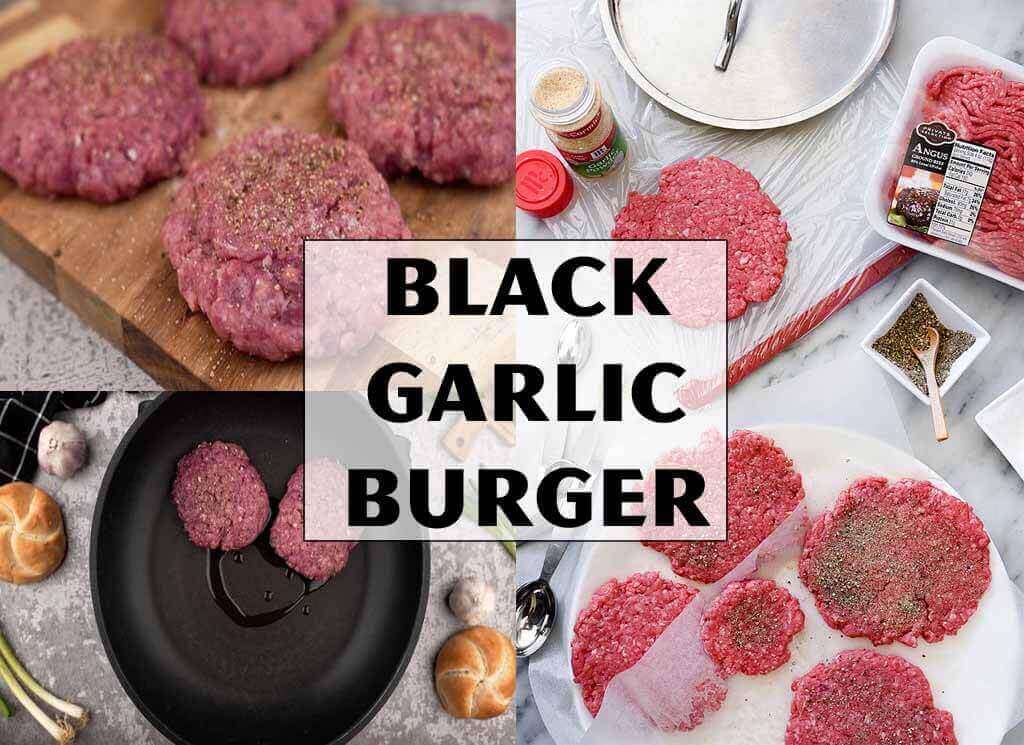 Black Garlic Burger