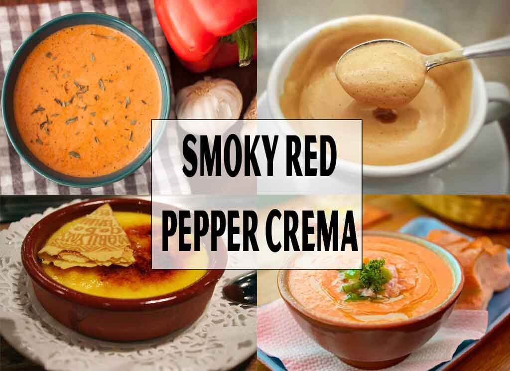 Smoky Red Pepper Crema