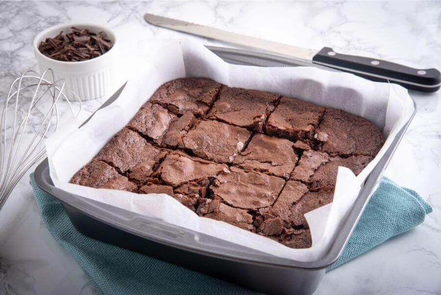 Store Reheated Brownies