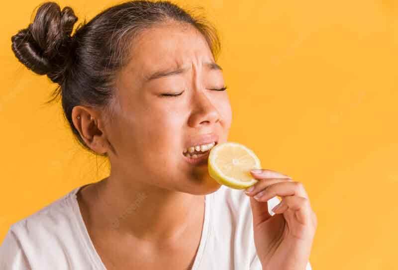 Bite On A Lemon