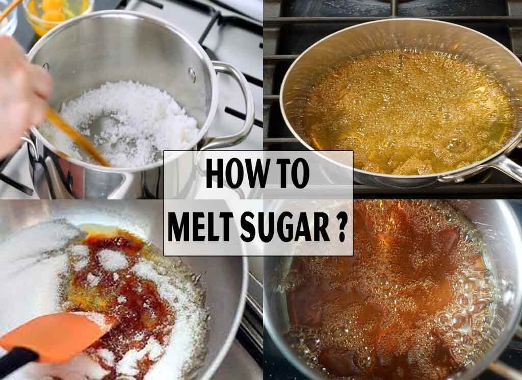 How To Melt Sugar : 5 Steps Easy