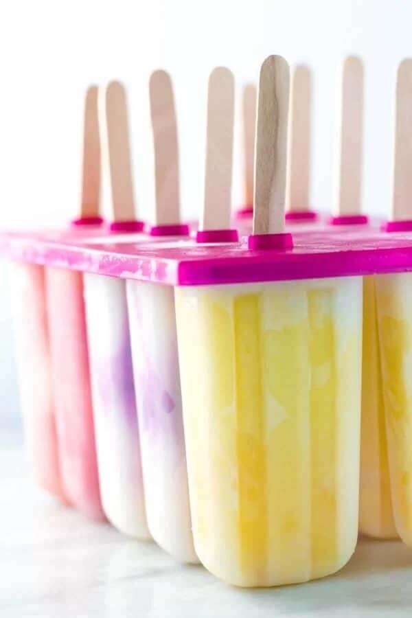 Making Frozen Popsicles