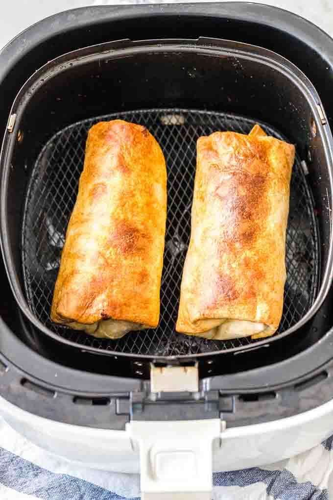 Can Burrito Be Reheated In An Air Fryer