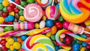 Ferrara doesn't list gluten-free candies on their website